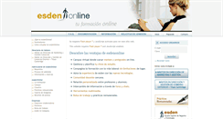 Desktop Screenshot of esdenonline.com