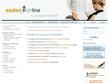 Tablet Screenshot of esdenonline.com